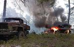 Kolumna rosyjskich czołgów ostrzelana pod Kijowem. Dowódca pułku zginął [NAGRANIA, ZDJĘCIA]