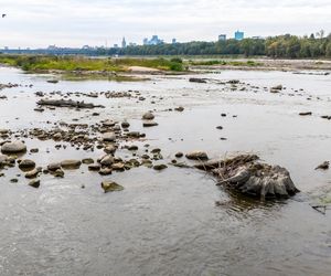 Wisła w Warszawie 27 sierpnia 2025 rano