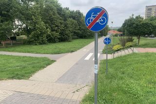 Schody dzielą ścieżkę rowerową. W internecie pojawiła się dyskusja na temat lubelskiej infrastruktury 