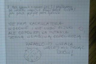 Hity z kartkówek i sprawdzianów. Tak uczniowie walczą o oceny na koniec roku szkolnego [GALERIA]