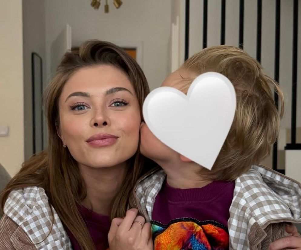Joanna Opozda pokazała synka! Kogo przypomina 3,5-letni Vincent?