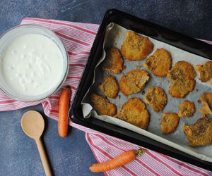 Pieczone boczniaki panierowane - cudowna przekąska lub danie obiadowe