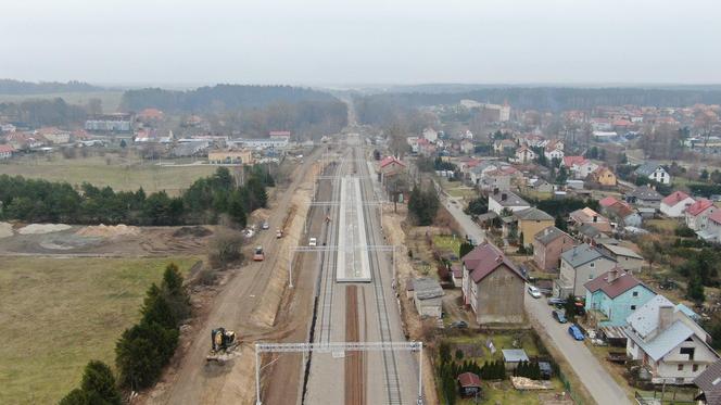 Przykładowe inwestycje kolejowe trwające w 2024 roku