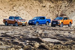 Nissan NP300 Navara, Volkswagen Amarok V6, Ford Ranger Wildtrak