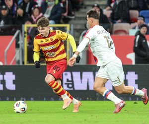Górnik Zabrze - Jagiellonia Białystok, zdjęcia kibiców i zawodników z meczu 13. kolejki PKO BP Ekstraklasy