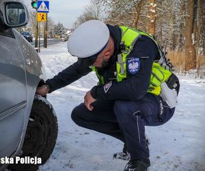 Atak zimy w Lubuskiem. Policja kontroluje drogi