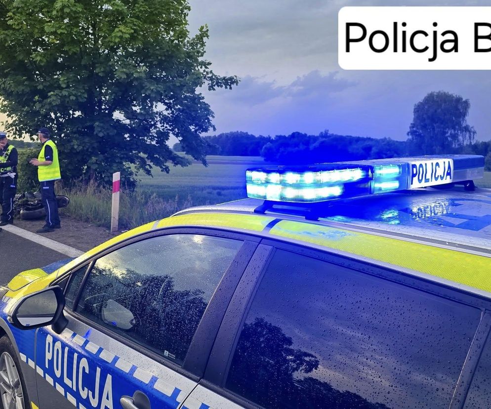Śmiertelny wypadek w Bieruniu. Na DK44 zginął motocyklista