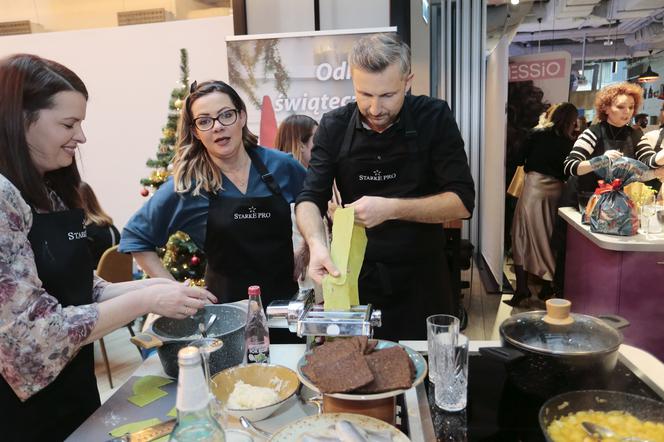 Agnieszka Kaczorowska z mężem przyrządzali świąteczne potrawy