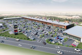 Największy w zachodniej części województwa świętokrzyskiego – Park handlowy Sekunda Włoszczowa niemal w pełni skomercjalizowany