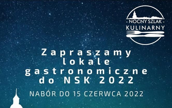 Zgłoś swój lokal do Nocnego Szlaku Kulinarnego