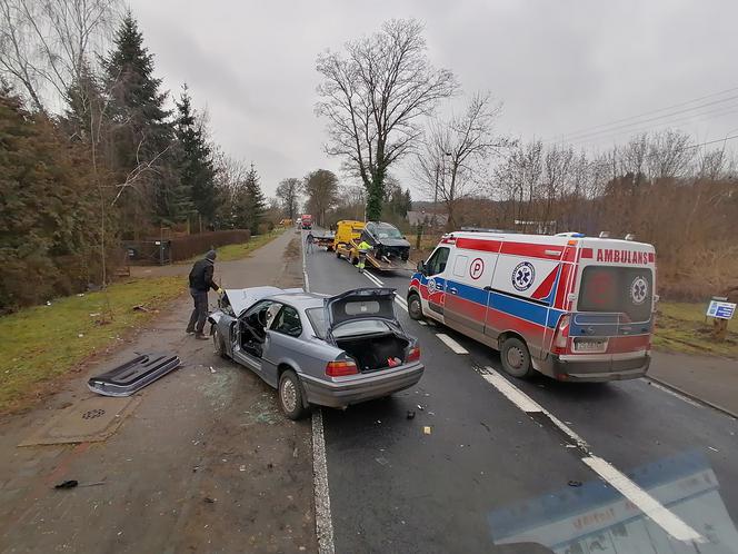 Poważny wypadek na drodze Gorzów - Kostrzyn