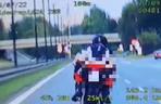 Motocyklista pędził 192 km/h od Katowic do Mysłowic