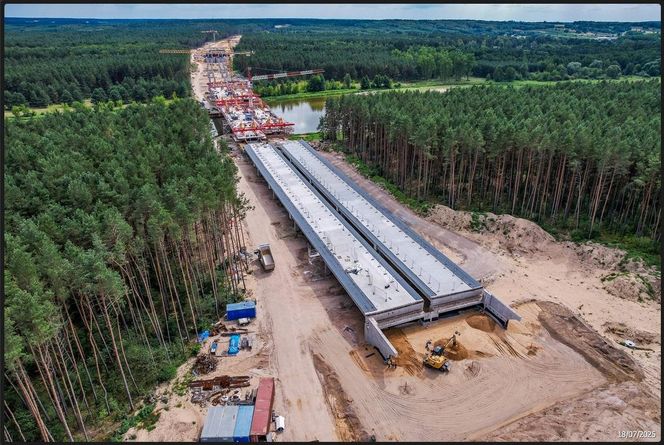 Budowa mostu nad Bugiem na S19