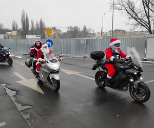 Mikołaje na motocyklach w Manufakturze. Finał corocznej akcji charytatywnej [ZDJĘCIA]