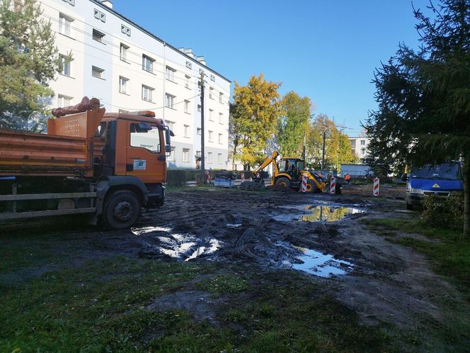 Nowe parkingi w Piekarach