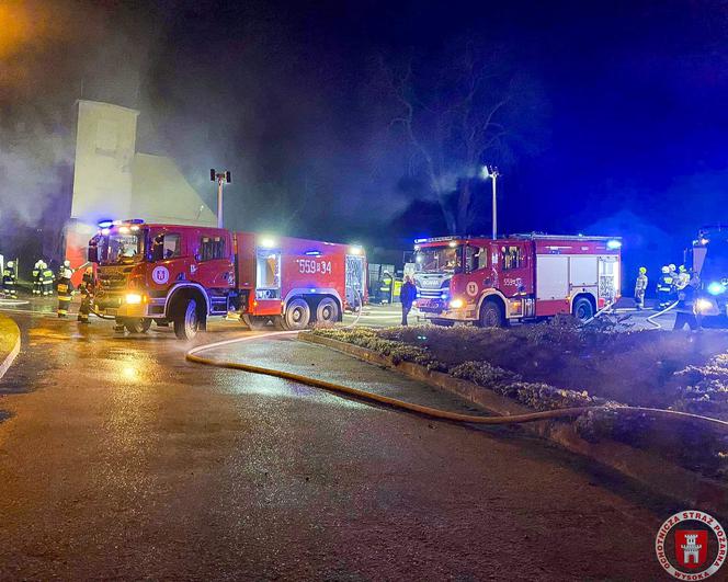 Ogień zniszczył remizę strażacką! Ochotnicy zostali z niczym
