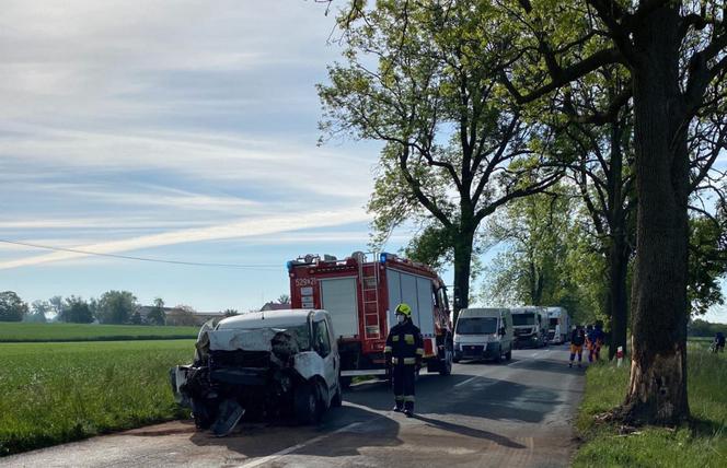 Cudem uniknął śmierci. Groźny wypad w okolicach Mroczy