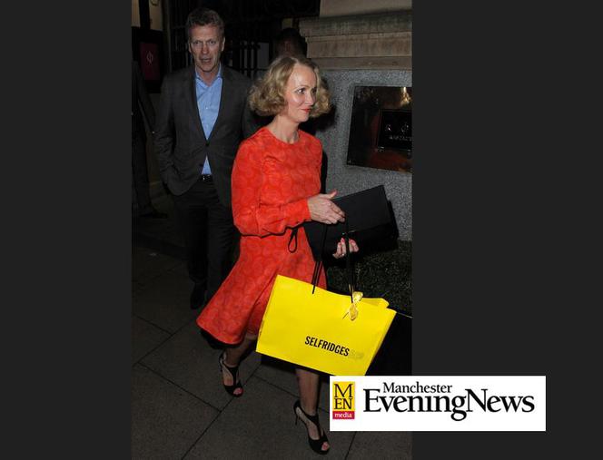 Wigilia Manchesteru United, David Moyes z żoną Pamelą