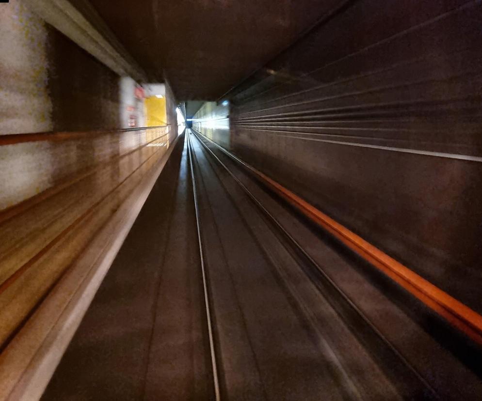 Tunel metra WOŚP