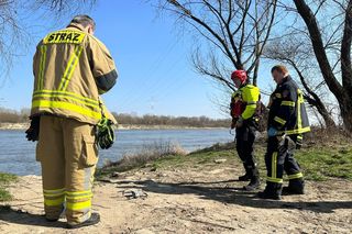 Warszawa. Ciało kobiety w Wiśle