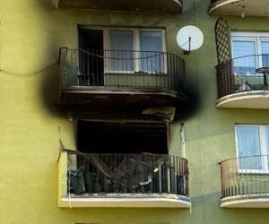 Tragiczny pożar w Brzegu Dolnym. Jedna osoba nie żyje