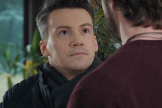 M jak miłość, odcinek 1859: Jakub Karski (Krzysztof Kwiatkowski), Mariusz (Mateusz Mosiewicz)