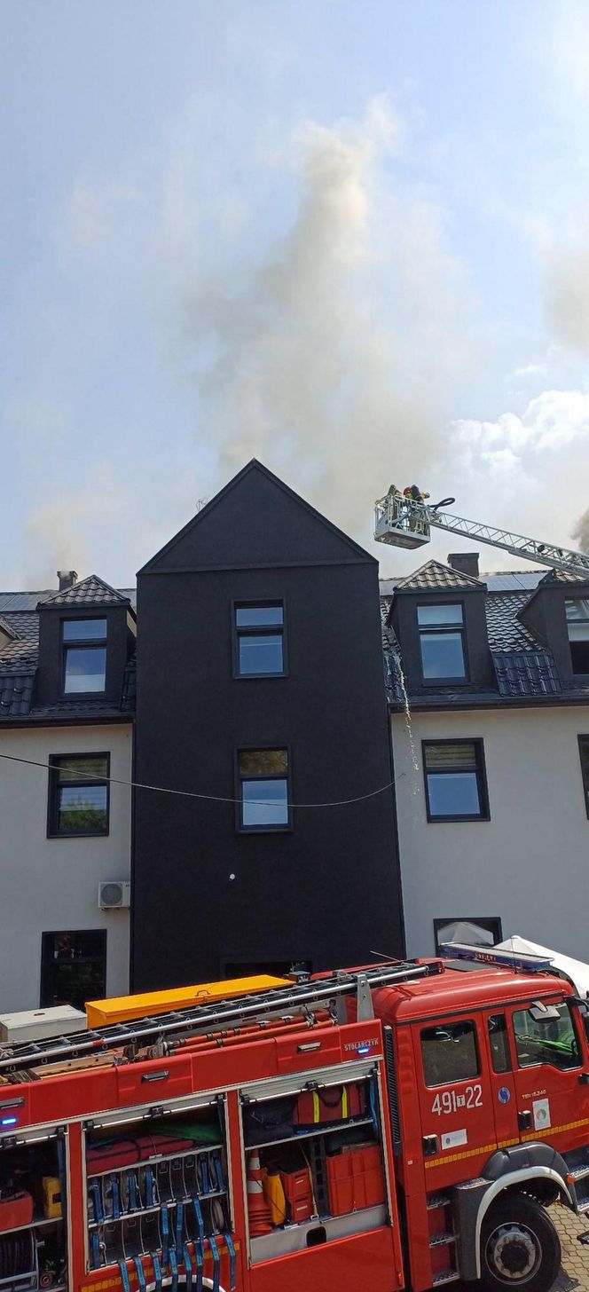 Pożar hotelu Senator w Starachowicach