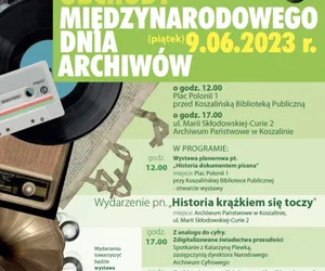 Święto archiwów. W podróż po świecie starych winyli i radioodbiorników zabierze koszalińskie Archiwum Państwowe