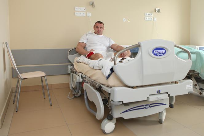 Mariusz Pudzianowski w szpitalu