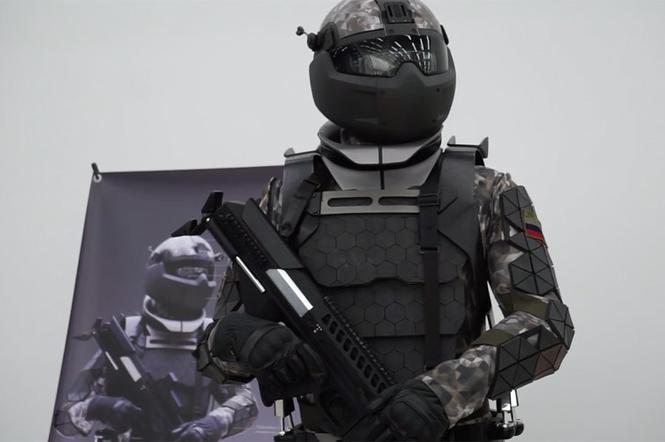 exoszkielet prototyp rosja mundur wojsko