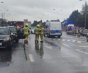 Poważny wypadek na al. Sikorskiego