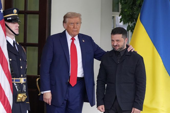 Trump i Zełeński w Białym Domu