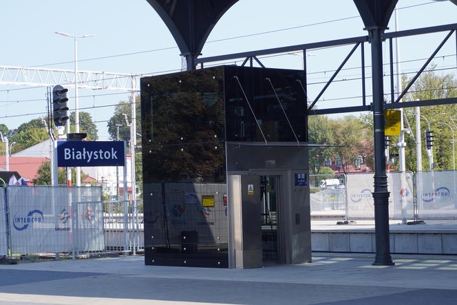 Windy na Stacji Białystok uruchomione. Tak wygląda nowe udogodnienie przy dworcu PKP