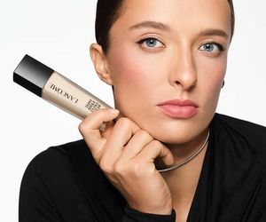 Iga Świątek w kampanii Lancome