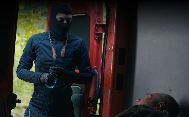 Barwy szczęścia odc. 3244. Andrzej Zastoja (Leon Charewicz),Celina (Orina Krajewska)j Zastoja (Leon Charewicz)