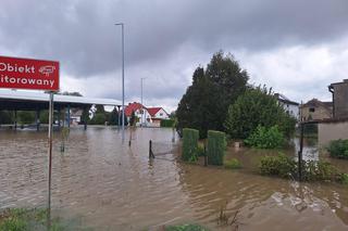 Chałupki zalane i odcięte od świata