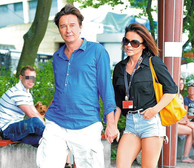 Edyta Herbuś i Mariusz Treliński