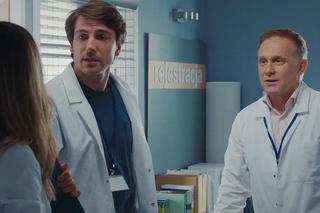 M jak miłość odc. 1772. Dima (Michaił Pszeniczny), Ewa Kalinowska (Anna Kerth), Artur Rogowski (Robert Moskwa)