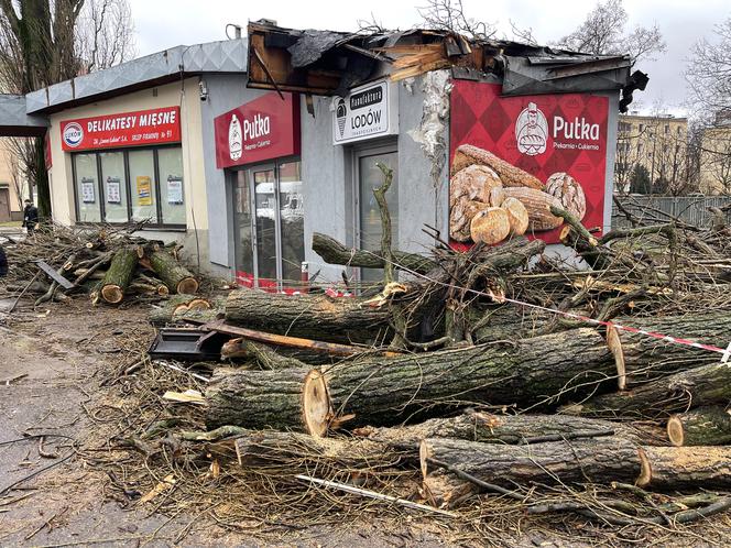 Wichura w Warszawie. Duże straty w mieście