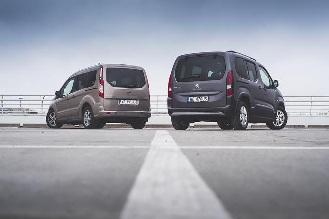 Peugeot Rifter Allure 1.5 D 130 KM MT6 vs. Ford Turneo Connect Titanium 1.5 D 120 KM AT8