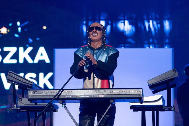 Agnieszka Twardowska jako Stevie Wonder