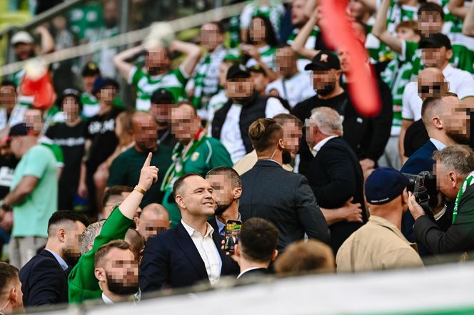 Karol Nawrocki na meczu Lechia Gdańsk - Motor Lublin. Prezydent poszedł do młyna! 
