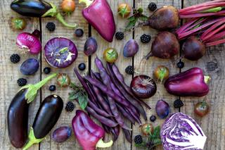 Fioletowo-niebieskie warzywa i owoce - dieta tęczowa