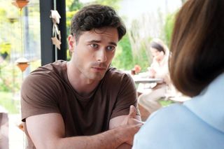 Barwy szczęścia odc. 3251. Celina (Orina Krajewska), Cezary Rawicz (Marcel Opaliński)