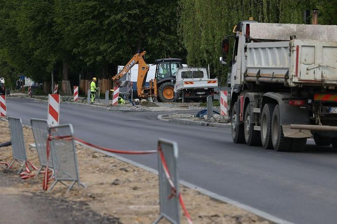 Trwa przebudowa odcinka drogi nr 928 między Mikołowem i Kobiórem