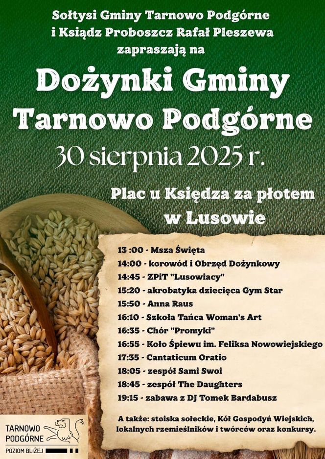 Dożynki w powiecie poznańskim 2025
