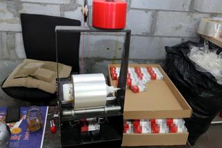Ukraińcy stworzyli fabrykę i wyprodukowali nielegalnie 260 tysięcy sztuk papierosów