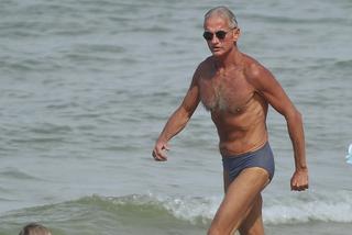 Senator Jan Maria Jackowski wypoczywa nad morzem