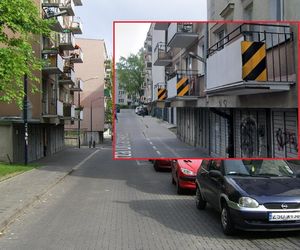 Znaki drogowe na balkonach. A-30 wyjaśnia nietypową sytuację