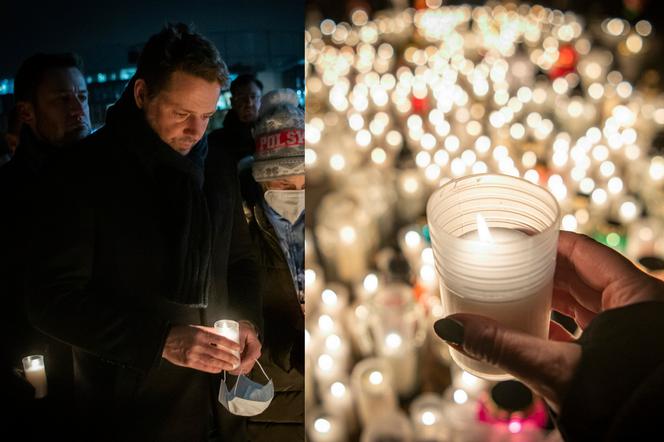 Setki zniczy w Ogrodzie Saskim. Przejmujący gest prezydenta